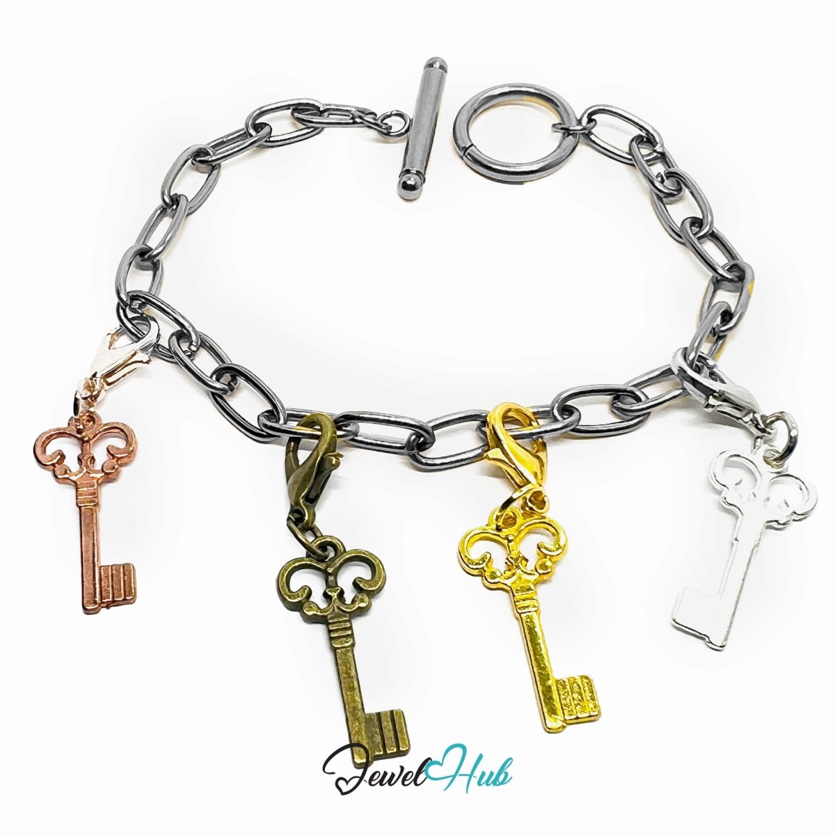 MiniCharm™ Key Series – Four Directions Pack (Set of 4) - JewelHub.co.uk