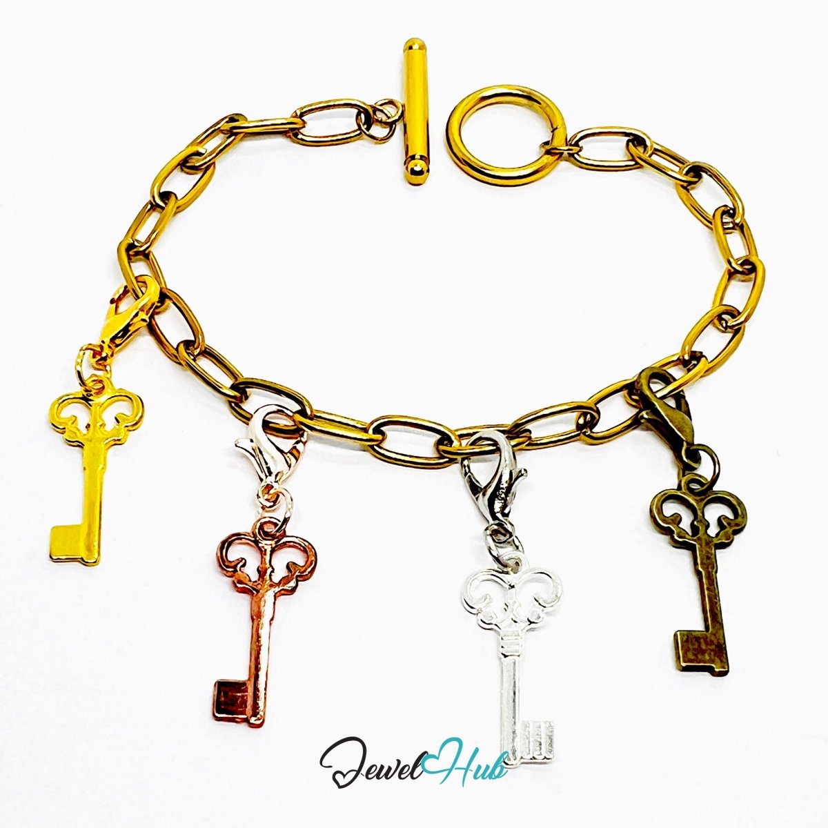 MiniCharm™ Key Series – Four Directions Pack (Set of 4) - JewelHub.co.uk