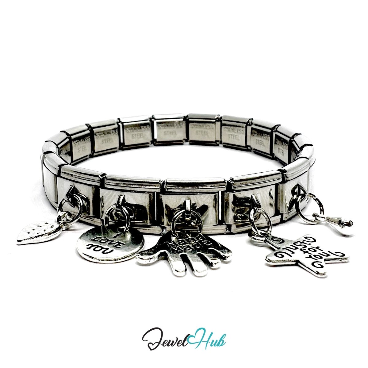 MiniCharm™ Message Series – Just for You Pack (Set of 5) - JewelHub.co.uk