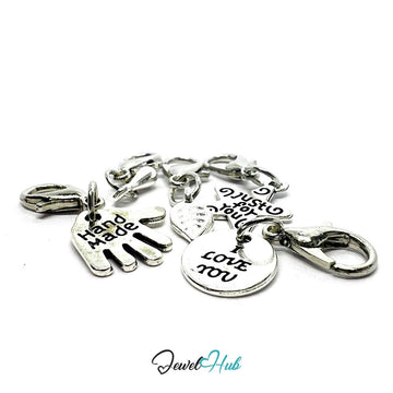 MiniCharm™ Message Series – Just for You Pack (Set of 5) - JewelHub.co.uk