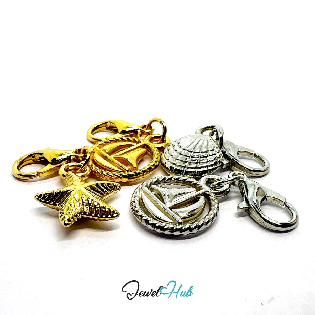 MiniCharm™ Ocean Series – Small Tide Stories Pack (Set of 4) - JewelHub.co.uk