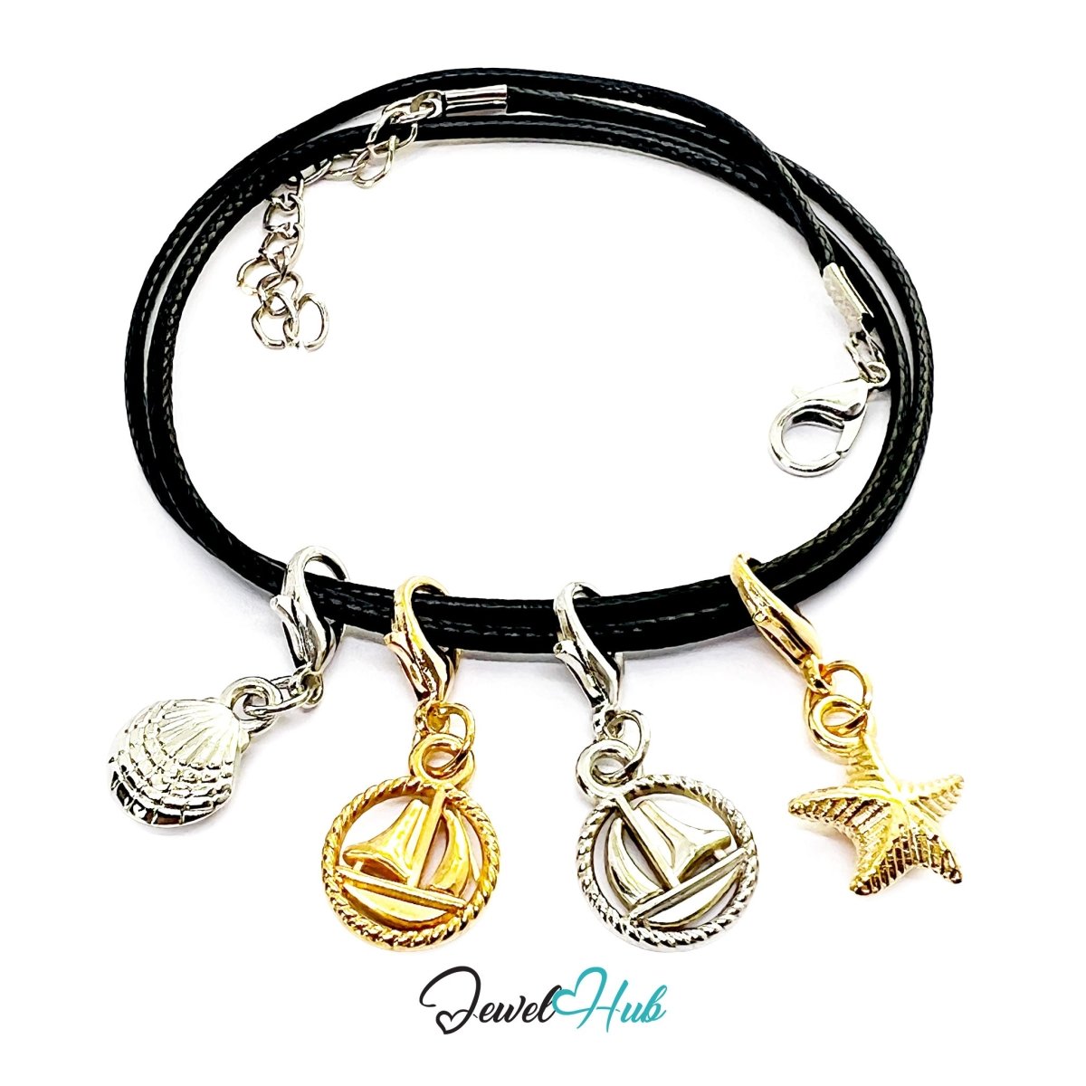 MiniCharm™ Ocean Series – Small Tide Stories Pack (Set of 4) - JewelHub.co.uk