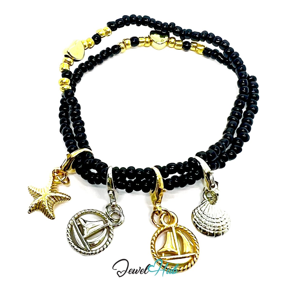 MiniCharm™ Ocean Series – Small Tide Stories Pack (Set of 4) - JewelHub.co.uk