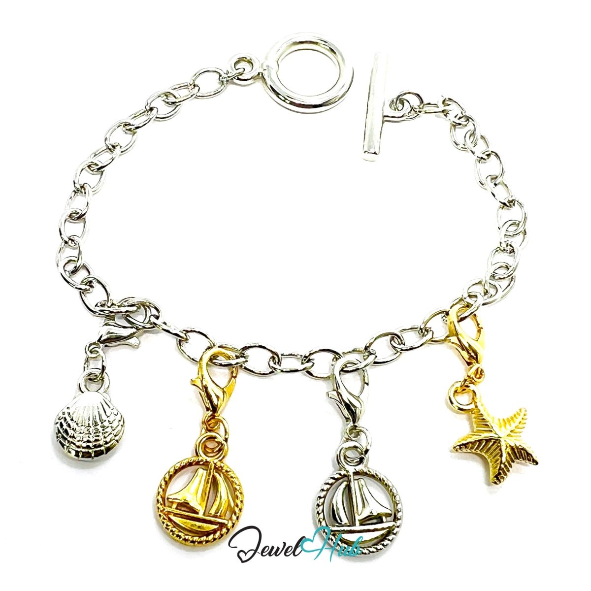 MiniCharm™ Ocean Series – Small Tide Stories Pack (Set of 4) - JewelHub.co.uk