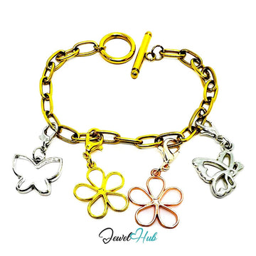 MiniCharm™ Spring Series – Becoming & Blooming Pack (Set of 4) - JewelHub.co.uk