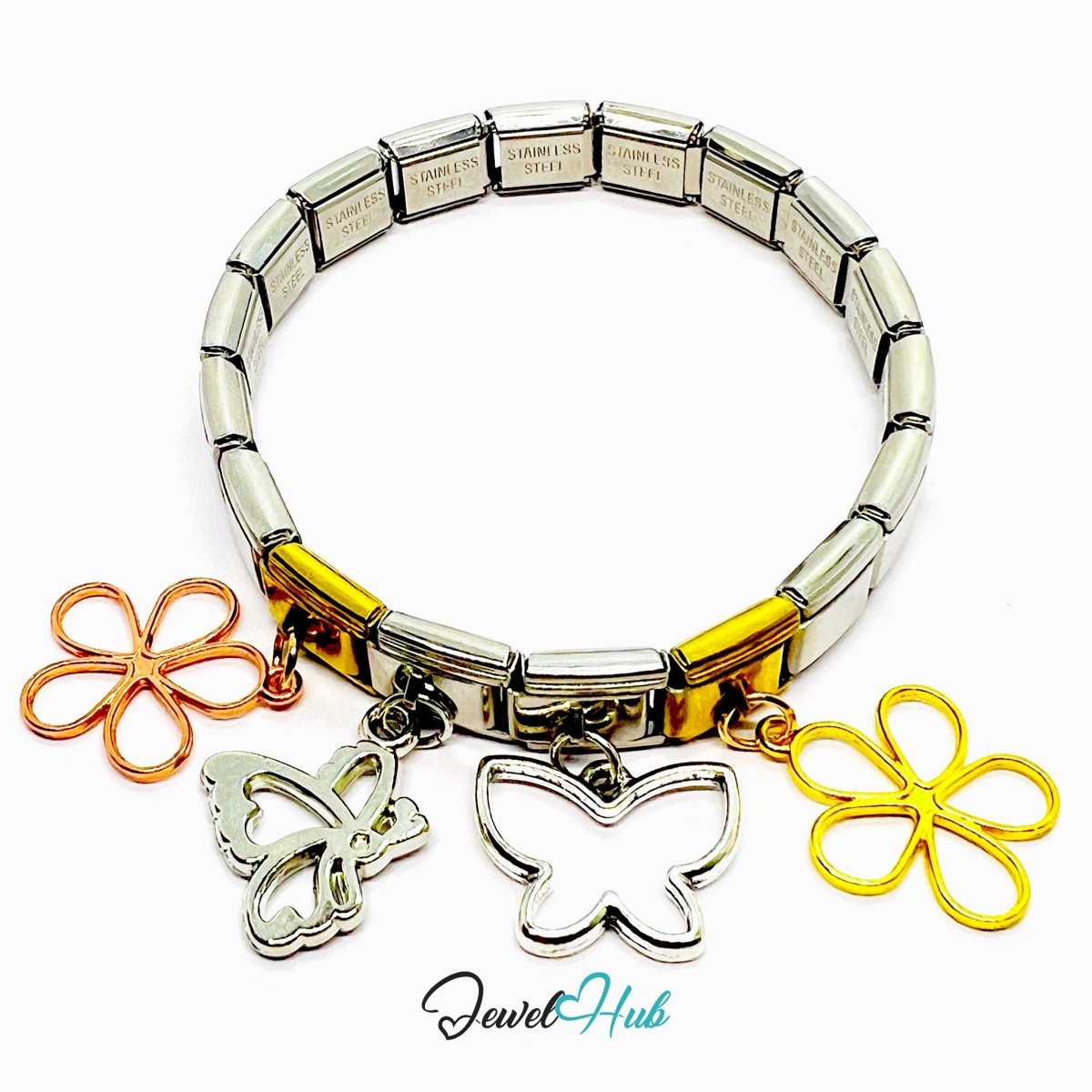 MiniCharm™ Spring Series – Becoming & Blooming Pack (Set of 4) - JewelHub.co.uk