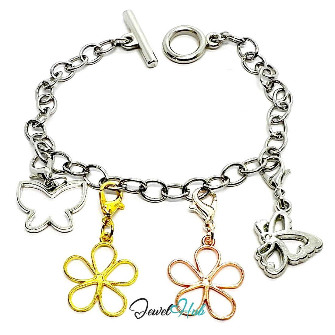 MiniCharm™ Spring Series – Becoming & Blooming Pack (Set of 4) - JewelHub.co.uk