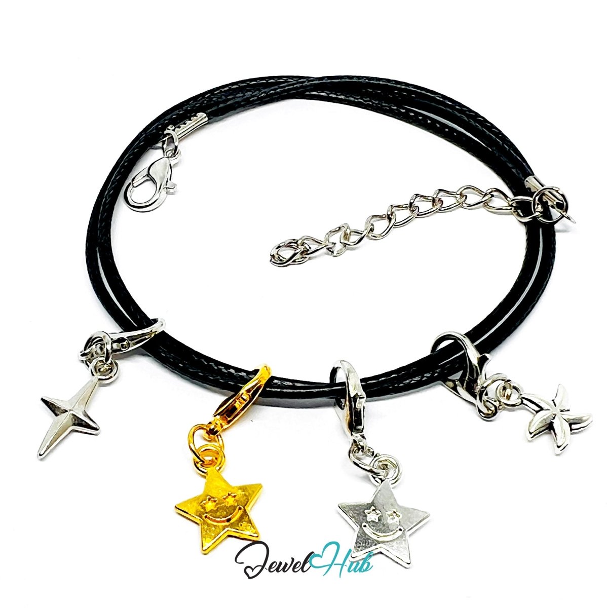 MiniCharm™ Star Series – Happy Orbit Pack (Set of 4) - JewelHub.co.uk