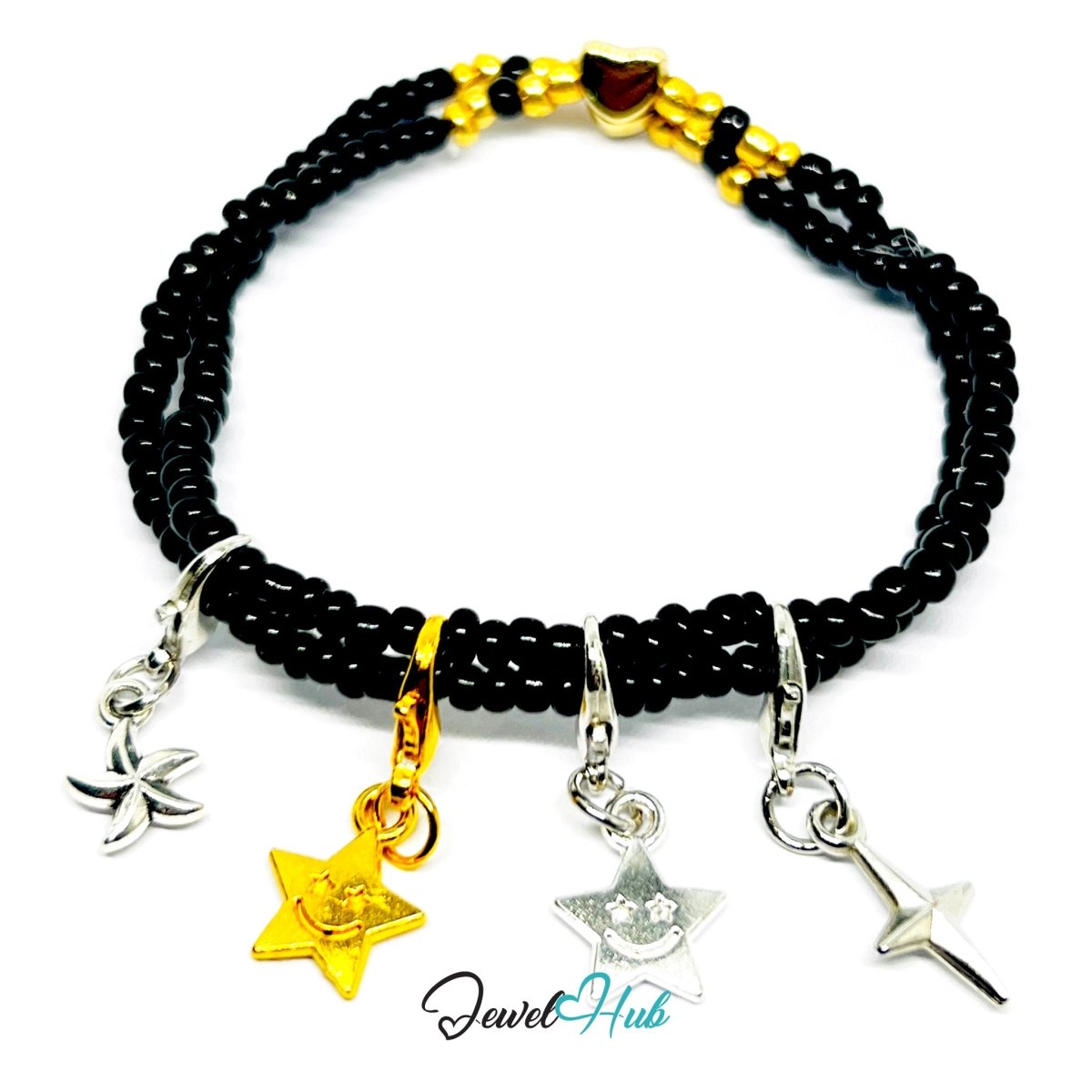 MiniCharm™ Star Series – Happy Orbit Pack (Set of 4) - JewelHub.co.uk