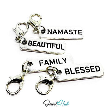 MiniCharm™ Word Series – Everyday Affirmation Pack (Set of 4) - JewelHub.co.uk