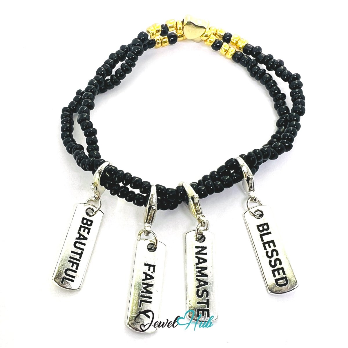 MiniCharm™ Word Series – Everyday Affirmation Pack (Set of 4) - JewelHub.co.uk