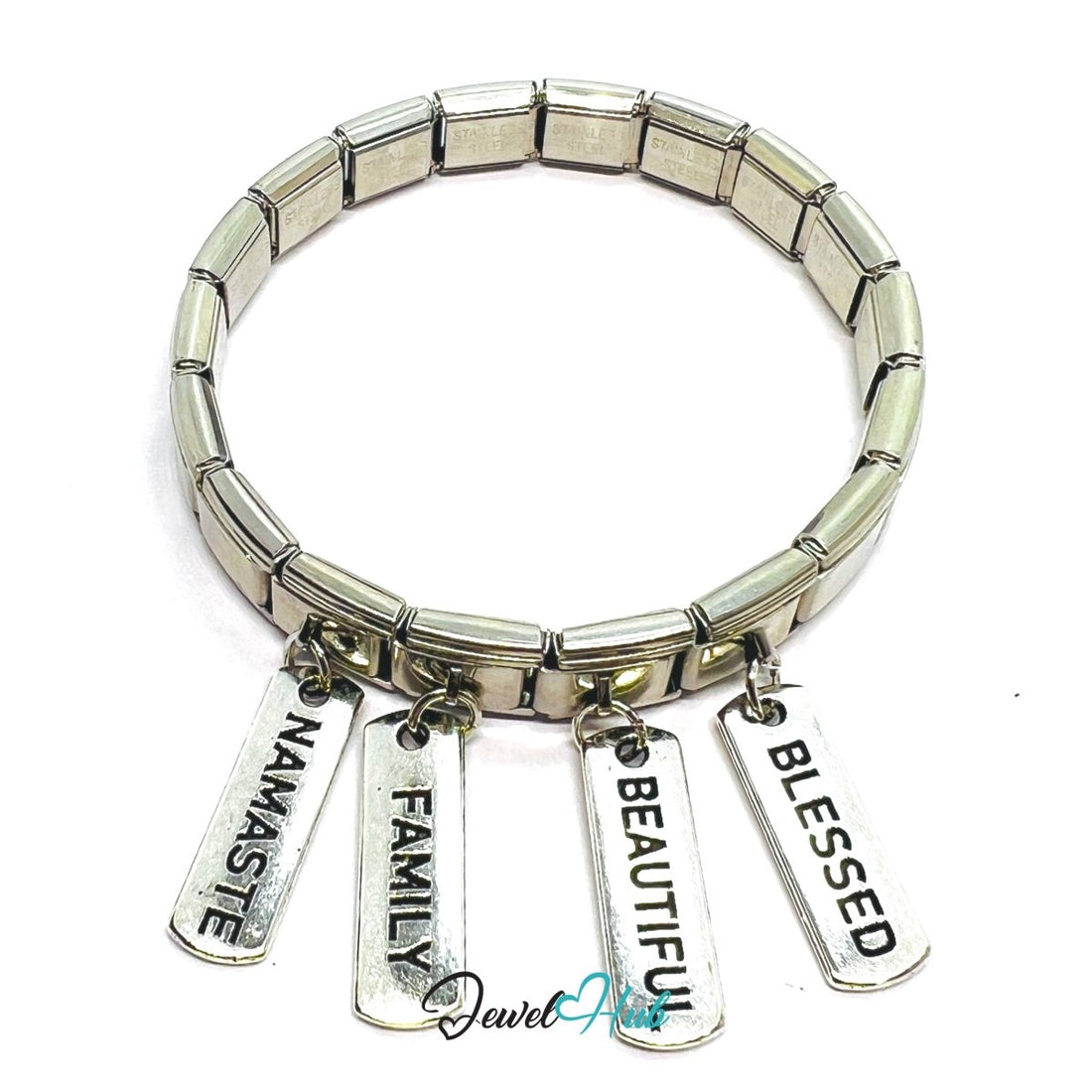 MiniCharm™ Word Series – Everyday Affirmation Pack (Set of 4) - JewelHub.co.uk