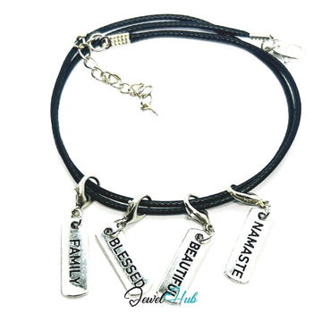 MiniCharm™ Word Series – Everyday Affirmation Pack (Set of 4) - JewelHub.co.uk