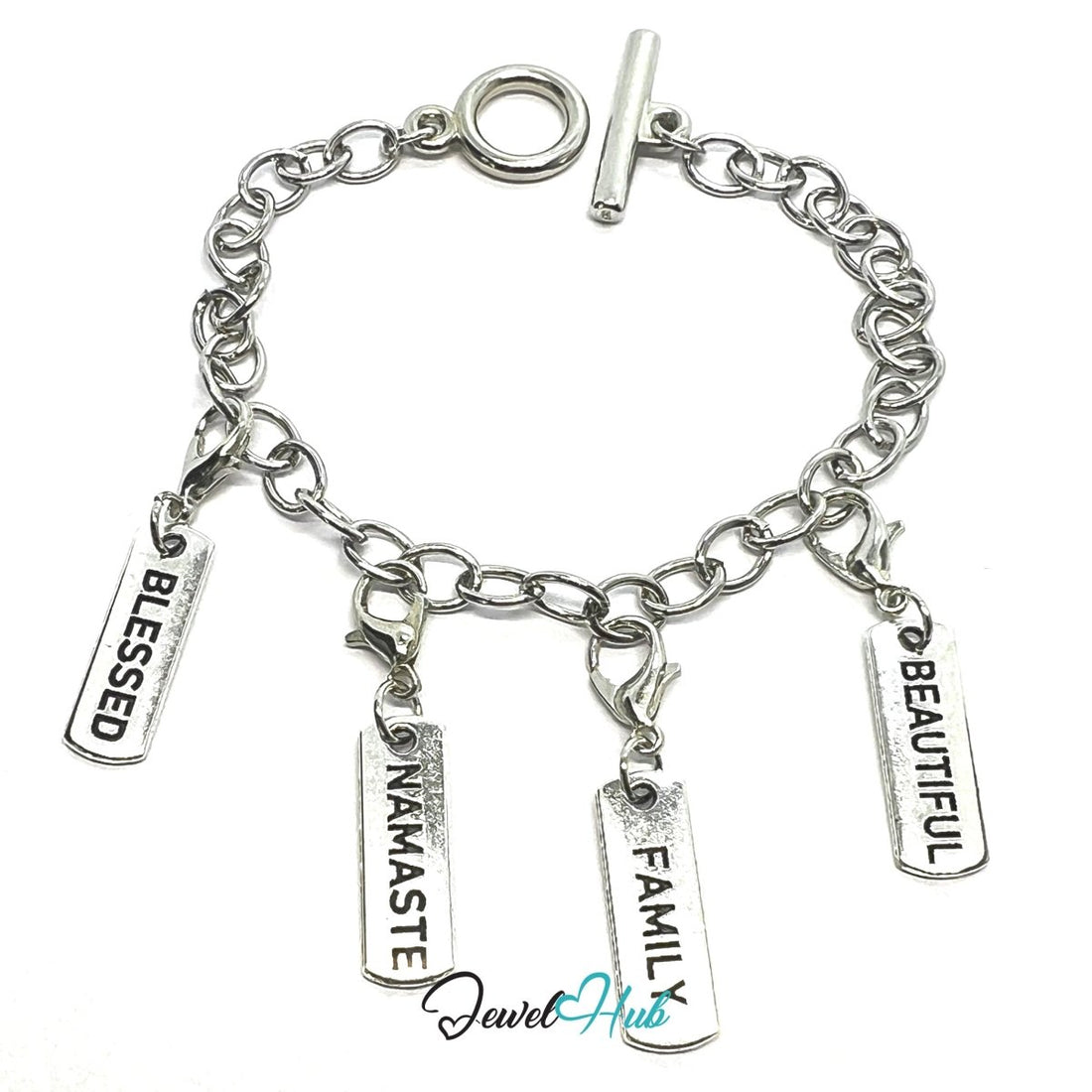 MiniCharm™ Word Series – Everyday Affirmation Pack (Set of 4) - JewelHub.co.uk