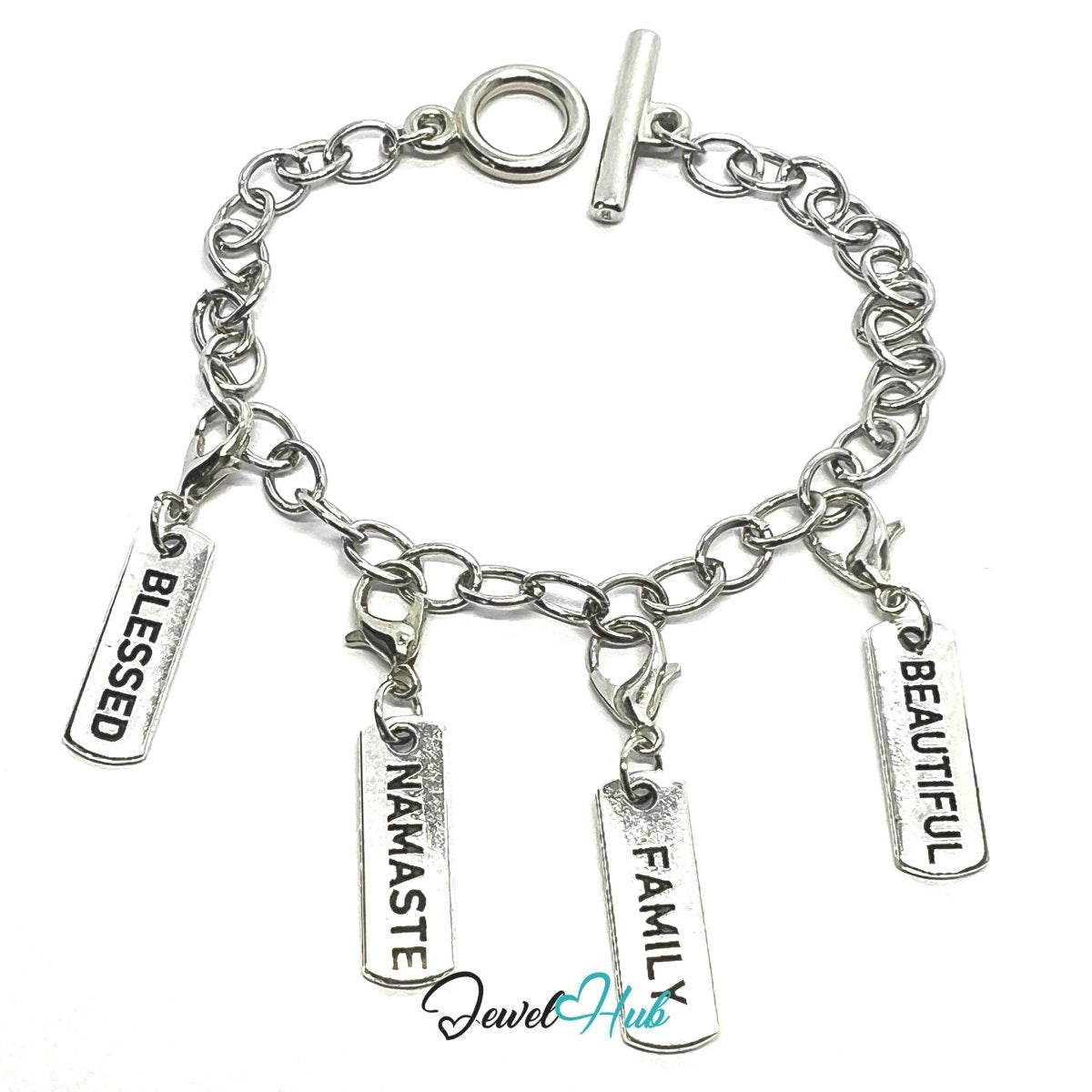 MiniCharm™ Word Series – Everyday Affirmation Pack (Set of 4) - JewelHub.co.uk