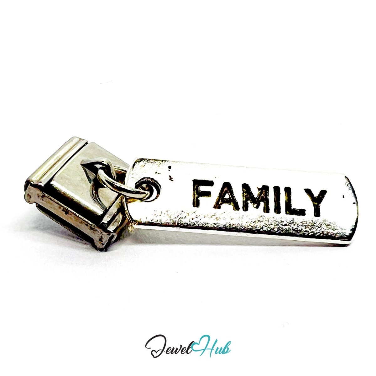 MiniCharm™ Word Series FAMILY BLESSED BEAUTIFUL NAMASTE Charm Set - JewelHub.co.uk