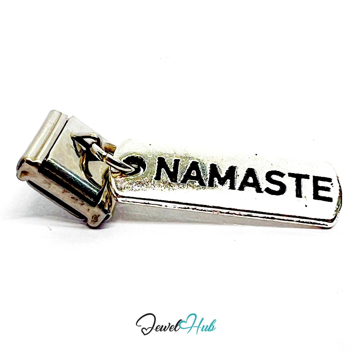 MiniCharm™ Word Series FAMILY BLESSED BEAUTIFUL NAMASTE Charm Set - JewelHub.co.uk