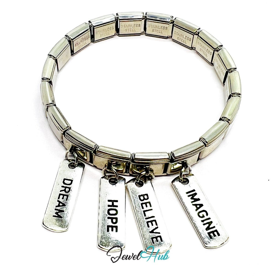 MiniCharm™ Word Series – Future Vision Pack (Set of 4) - JewelHub.co.uk