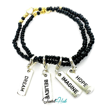 MiniCharm™ Word Series – Future Vision Pack (Set of 4) - JewelHub.co.uk