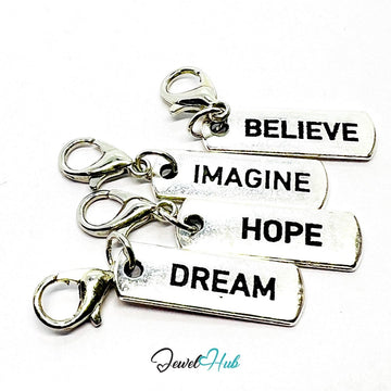 MiniCharm™ Word Series – Future Vision Pack (Set of 4) - JewelHub.co.uk