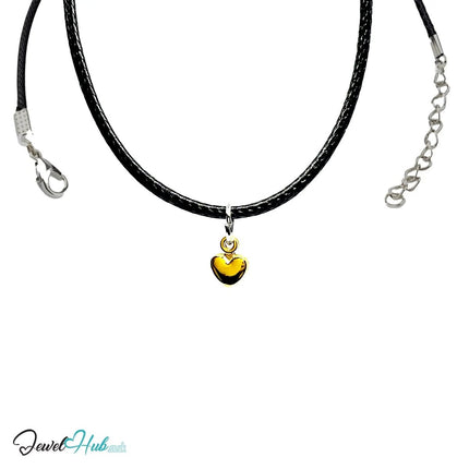 Petite Heart MiniCharms – Gold & Silver - Plated Miniature for Meaning | Necklace or Bracelet Options | Zinc Alloy Jewellery - JewelHub.co.uk