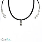 Silver-Plated / With Faux Leather Necklace
