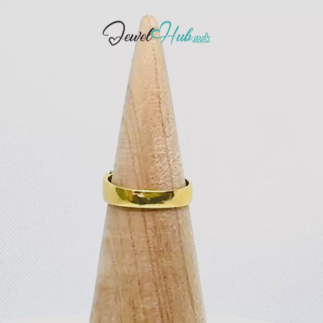 18k Gold Triple-row Pavé Band Diamond Ring | 0.55ct | UK N US 7 | Triple Row Brilliance