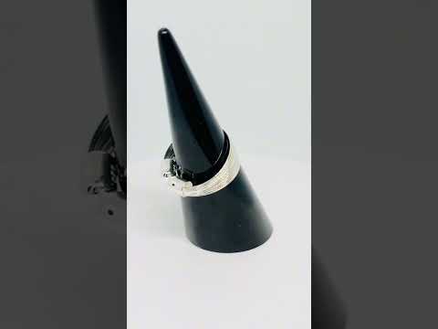 95 silver wire coil ring