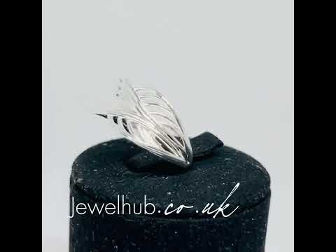 sterling silver interloop band