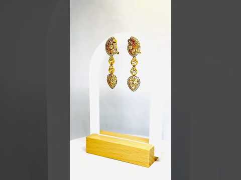 18K Gold Celestia Bloom Clip-On Diamond Earrings · 1.15ct Diamond · Sculptural Elegance