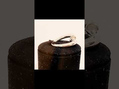 925 silver aero fold ring