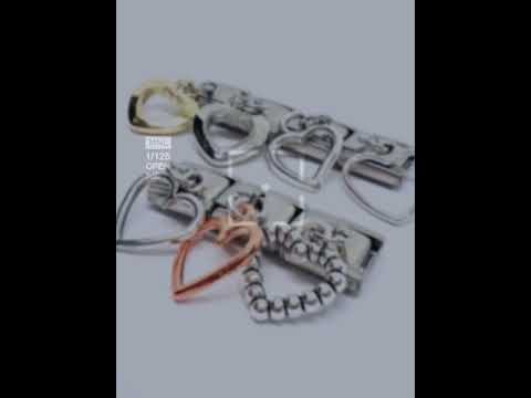 FortunaLink™ Dangling Heart Charm Series #jewelhubcouk #finejewellery