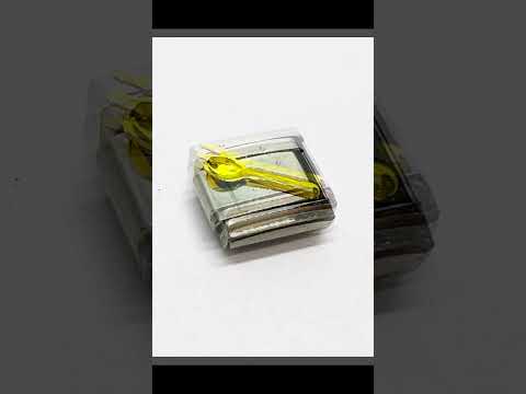 FortunaLink™ Gold Italian Charm Bracelet #jewelhubcouk #finejewellery