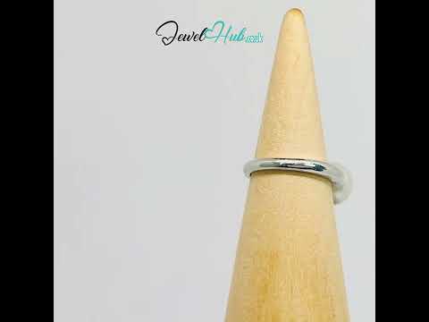 18K White Gold South Sea Pearl Ring – Hallmarked (750) | UK I½ US 4.5 | Legacy in a Luster