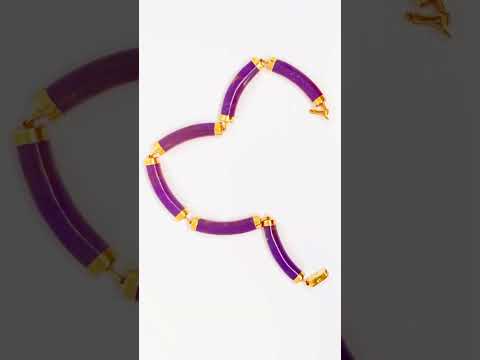 14k gold lapis lazuli bracelet