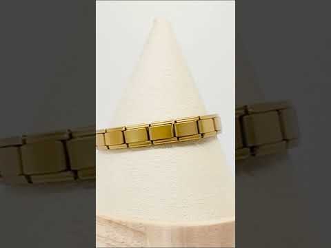 FortunaLink™ Italian Bracelet — Matte Coffee