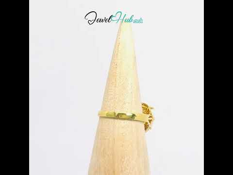 8k Gold Opal Ring Cabochon Cut Luxe Birthstone #jewelhubcouk #finejewellery