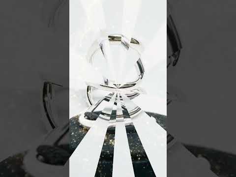 925 Silver Modern Sculptural Open Loop Ring #jewelhubcouk #finejewellery