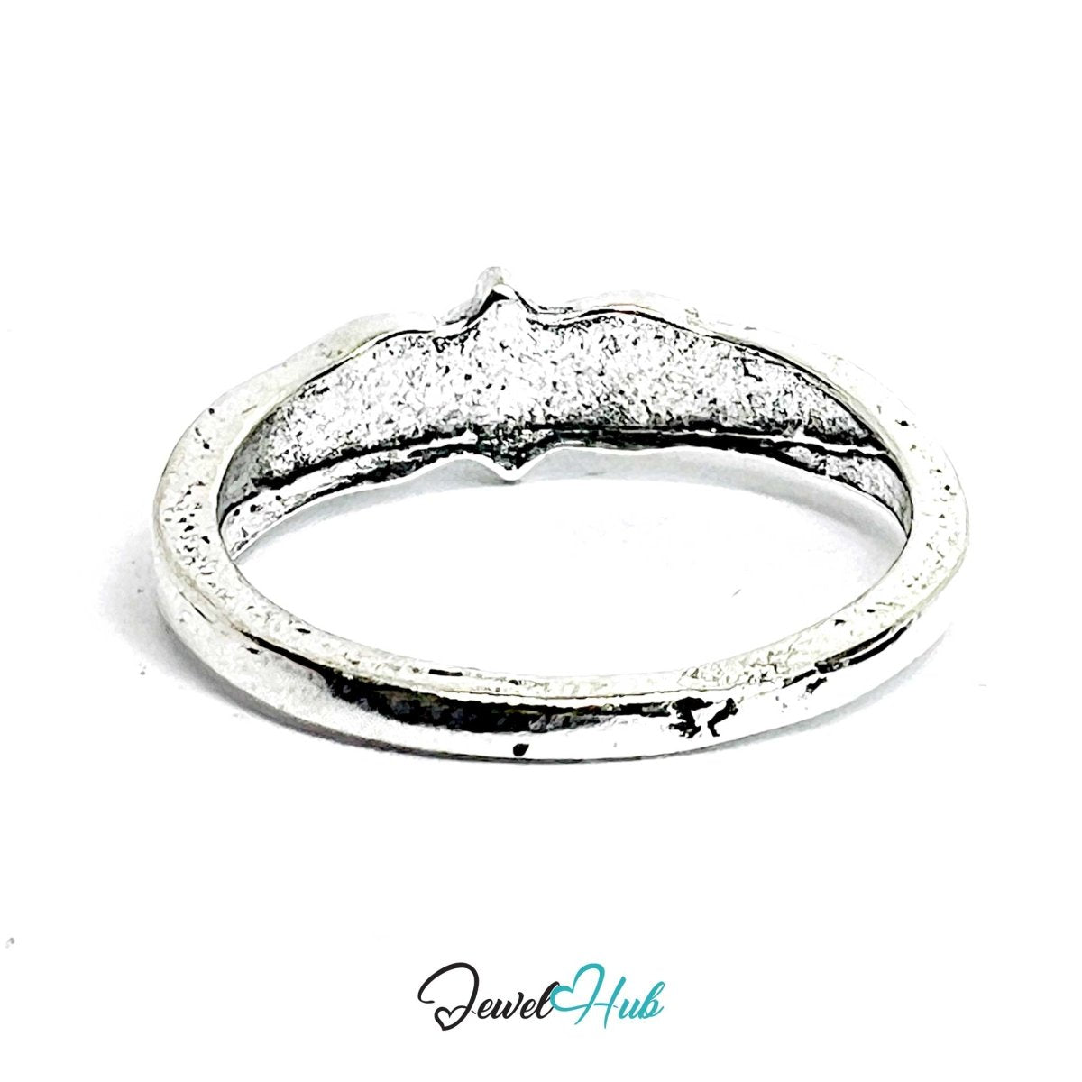 Punk Yin‑Yang Balance Ring · Zinc Alloy · Silver‑Plated Taijitu - JewelHub.co.uk