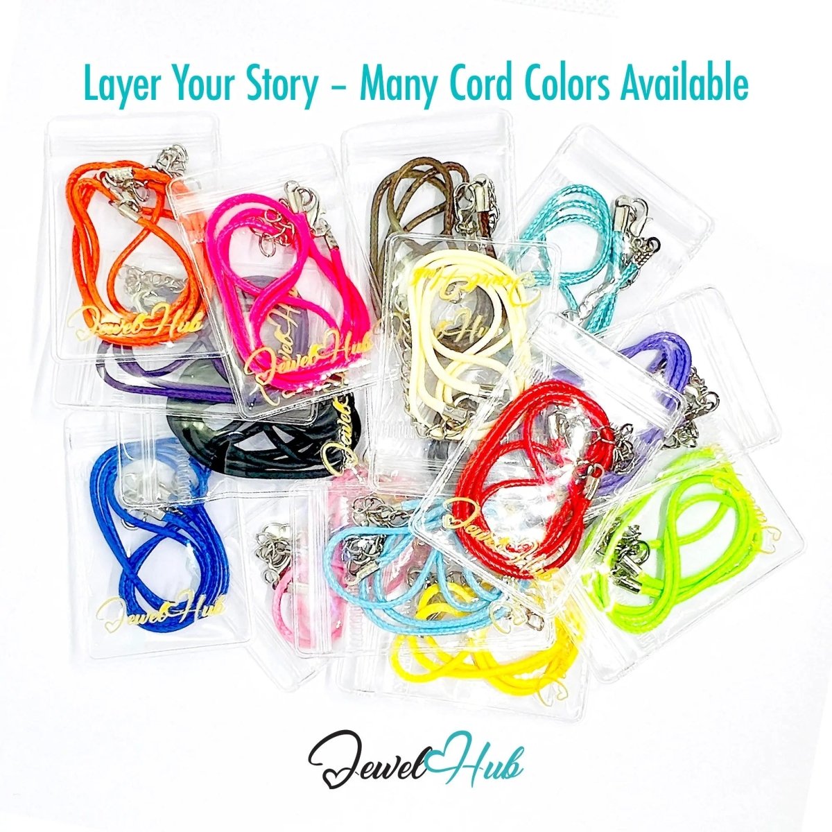 Purple Faux Leather Cord Necklace – 40cm Layering Base (Silver Clasp) - JewelHub.co.uk