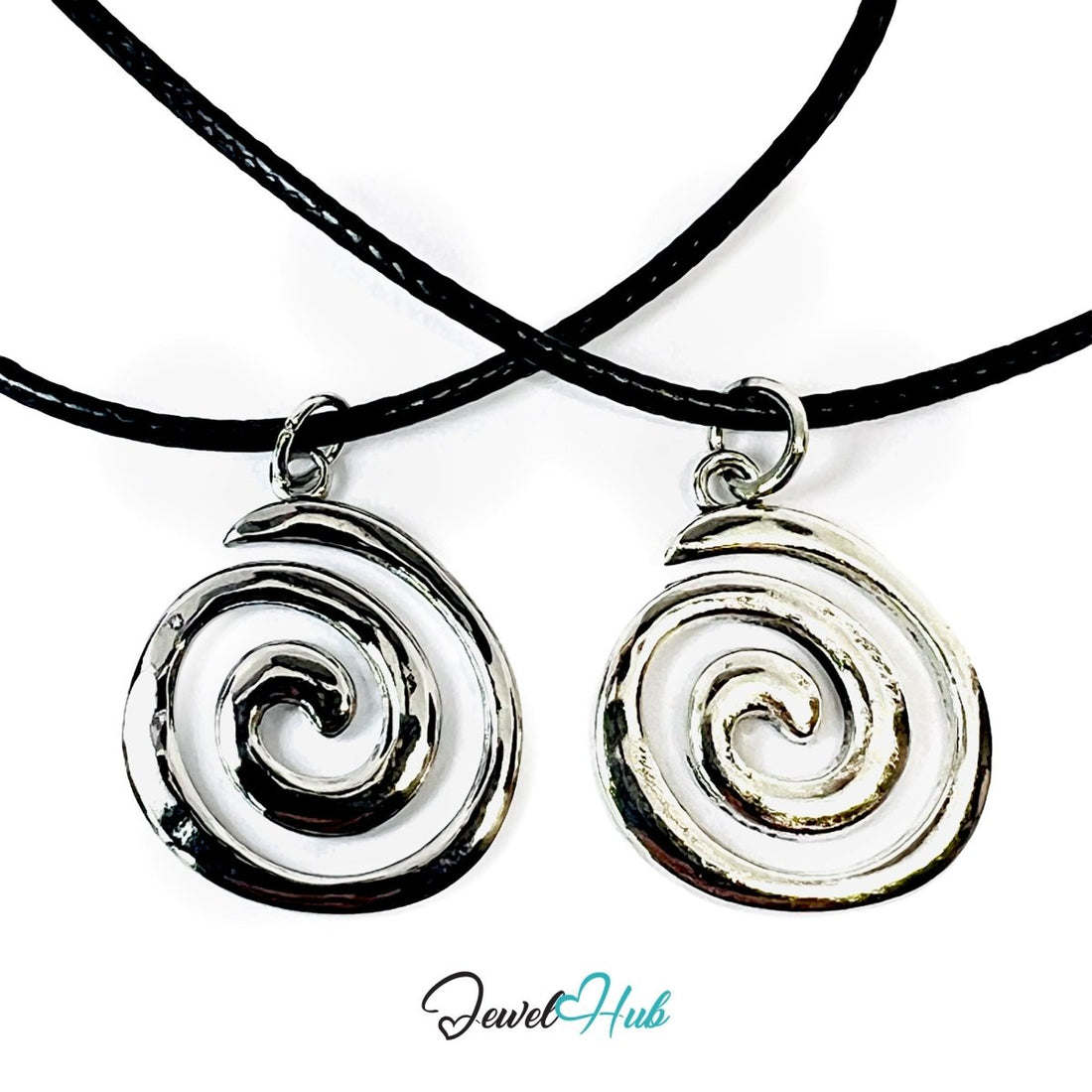 Spiral Charm Material Comparison — Titanium Steel vs Zinc Alloy - JewelHub.co.uk