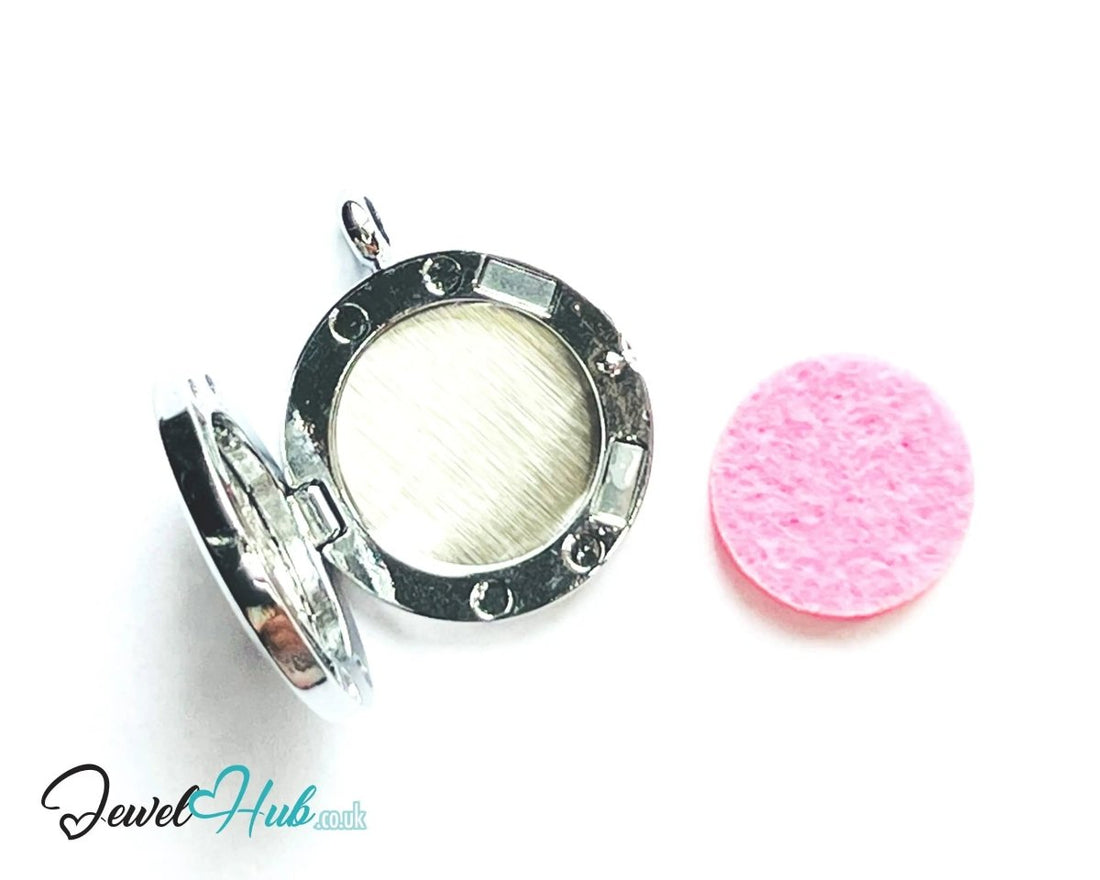 Stainless Steel Aromatherapy Pendant for Flow & Emotional Clarity 🌪️ Ocean Spiral - JewelHub.co.uk