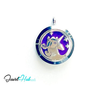 Stainless Steel Aromatherapy Pendant for Imagination & Self - Love 🦄 Unicorn Dreams - JewelHub.co.uk