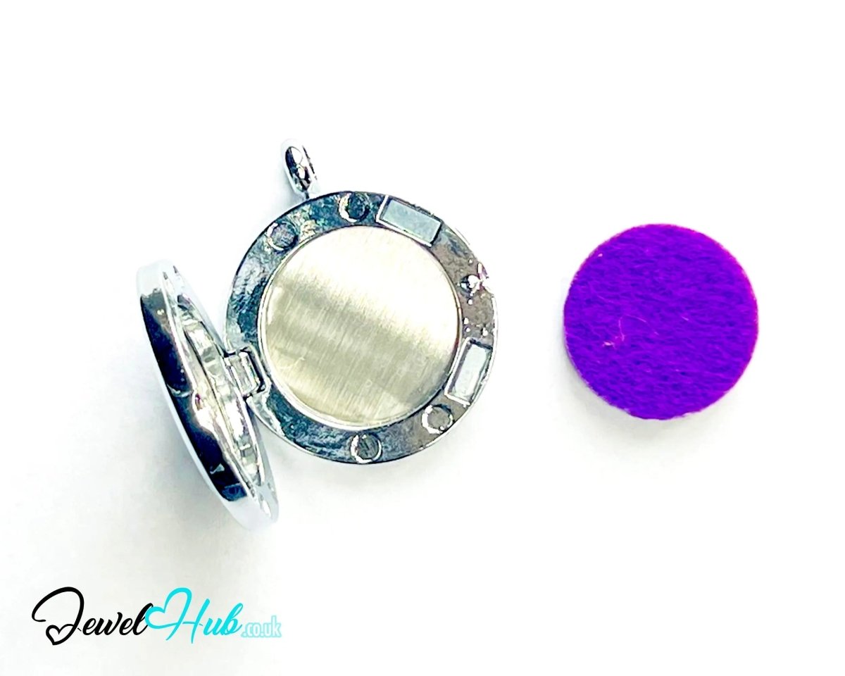 Stainless Steel Aromatherapy Pendant for Imagination & Self - Love 🦄 Unicorn Dreams - JewelHub.co.uk