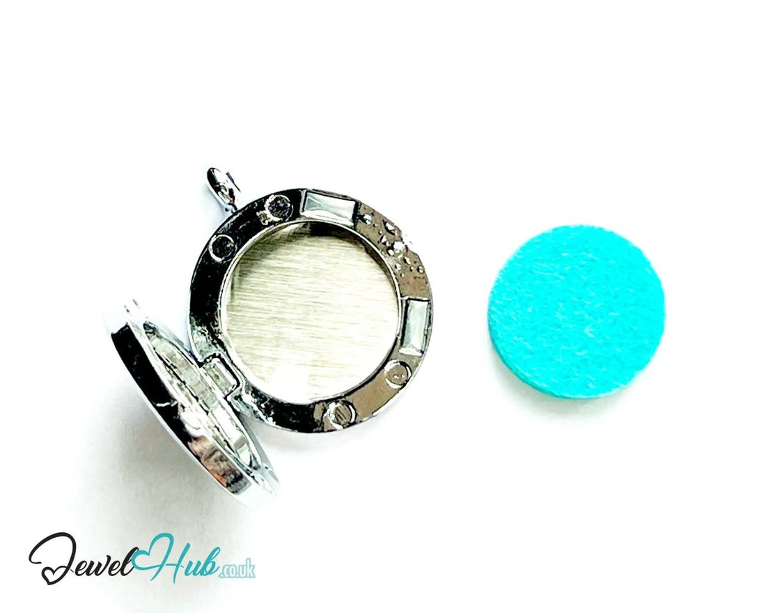 Stainless Steel Aromatherapy Pendant for Inner Peace & Presence 🌺 Mandala Bloom - JewelHub.co.uk