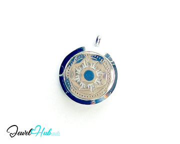 Stainless Steel Aromatherapy Pendant for Light & Renewal ☀️ Sol Spirit - JewelHub.co.uk