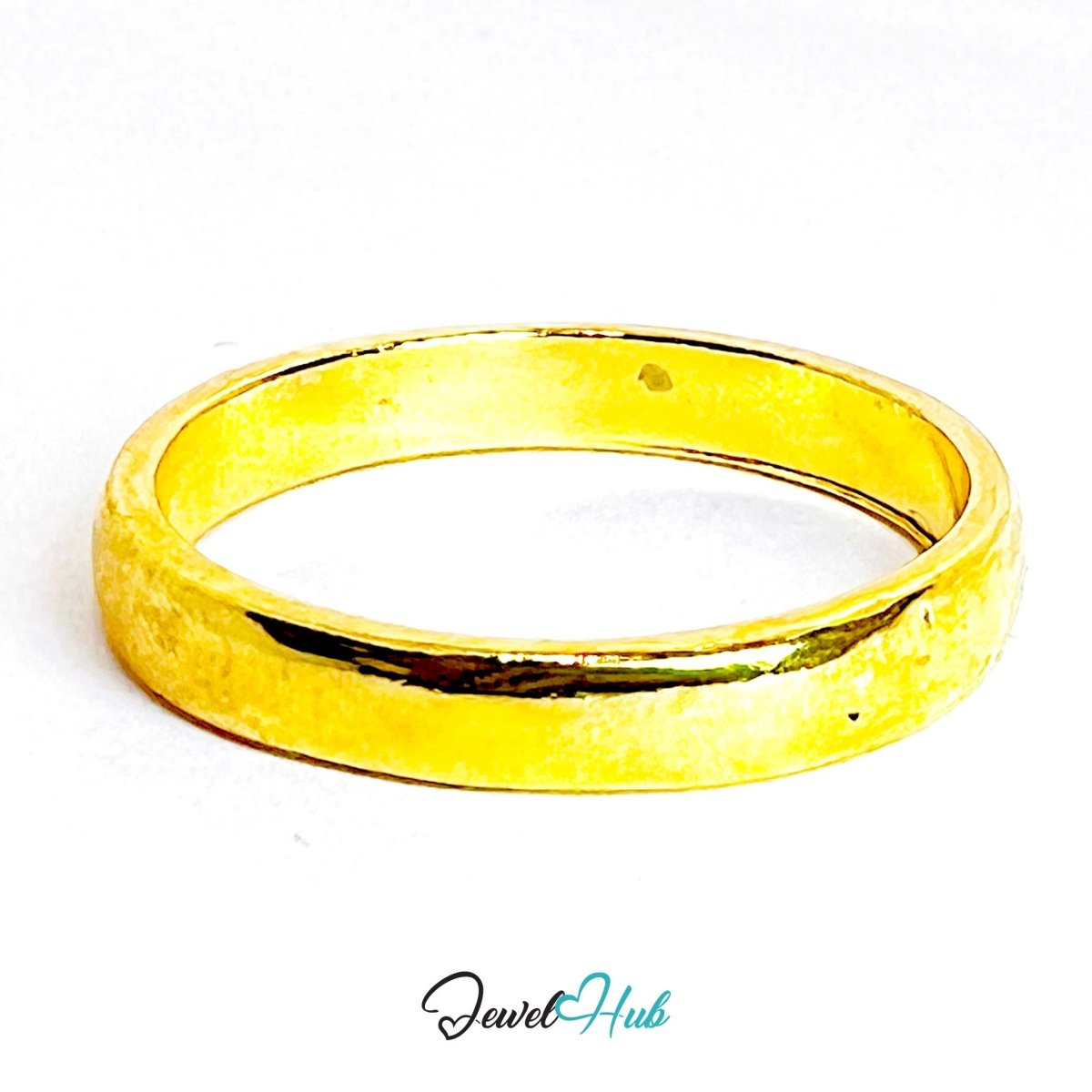 StarWhisper Gold - Plated Zinc Ring · Celestial Textured Statement - JewelHub.co.uk