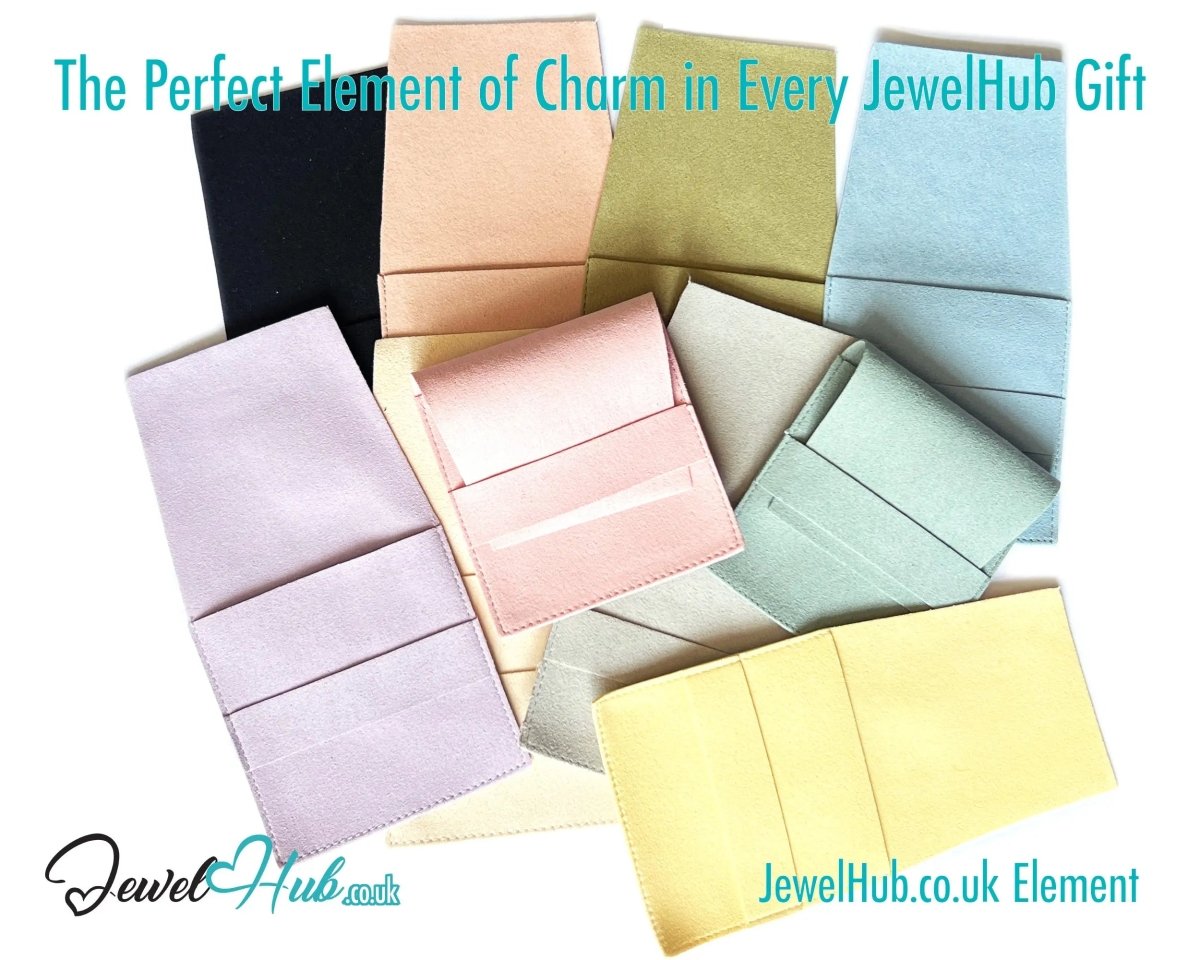 Velvet Touch Microfiber Jewellery Pouch (Jewel - Tone Edition) - JewelHub.co.uk