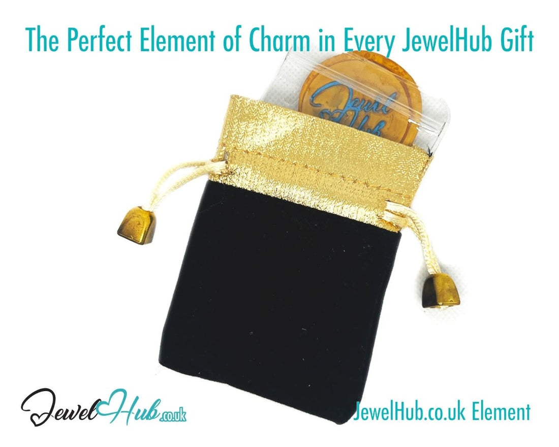 Vinyl 👜 Jewelry Pouch — Compact · Elegant · 9cm × 7cm · Single Piece - JewelHub.co.uk